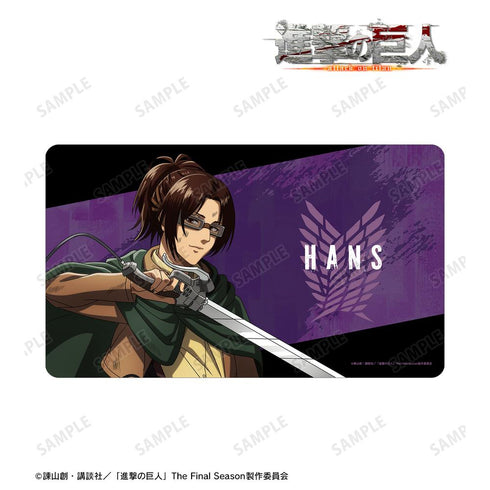 『進撃の巨人』描き下ろし ハンジ 戦いの後でver. マルチデスクマット